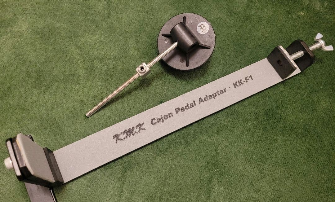 K.M.K カホン・ペダル・アダプター + MEINL カホン・ビーター
