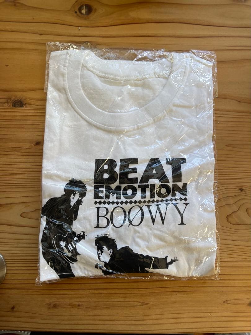 80s BEAT EMOTION BOØWY Tシャツ【デッドストック】