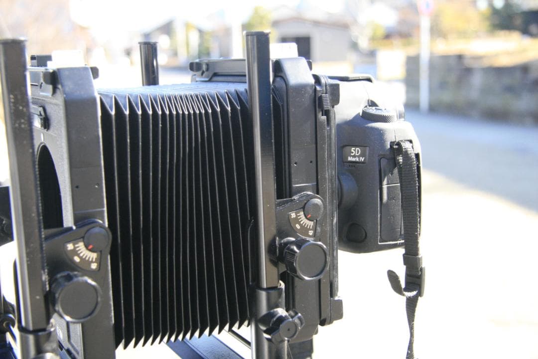 4x5カメラ用デジタルマウントアダプタforキヤノンEF