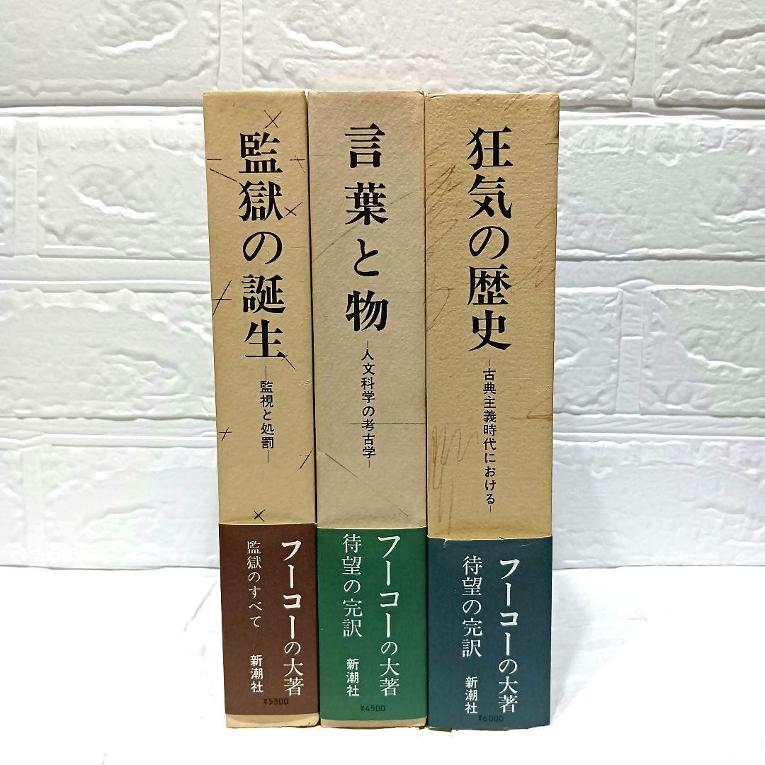 ミシェル・フーコー　監獄の誕生　狂気の歴史　言葉と物