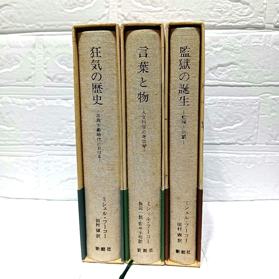 ミシェル・フーコー　監獄の誕生　狂気の歴史　言葉と物