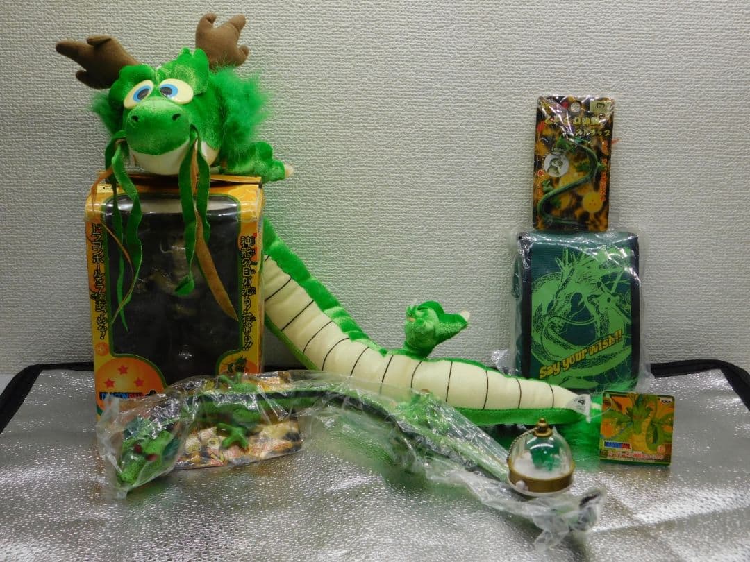 全６品セット売り　神龍(シェンロン)ぬいぐるみ＆神龍スタンド　DB ＆ DB-z