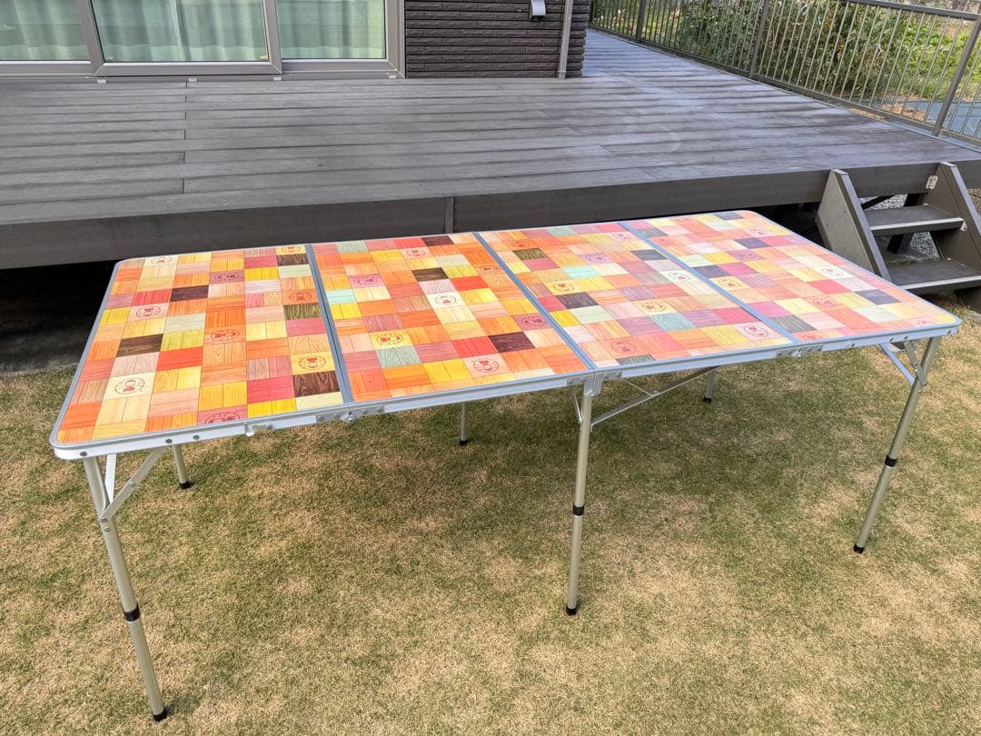BBQシーズンに是非！ ⭐︎コールマンナチュラルモザイクリビングテーブル180⭐︎