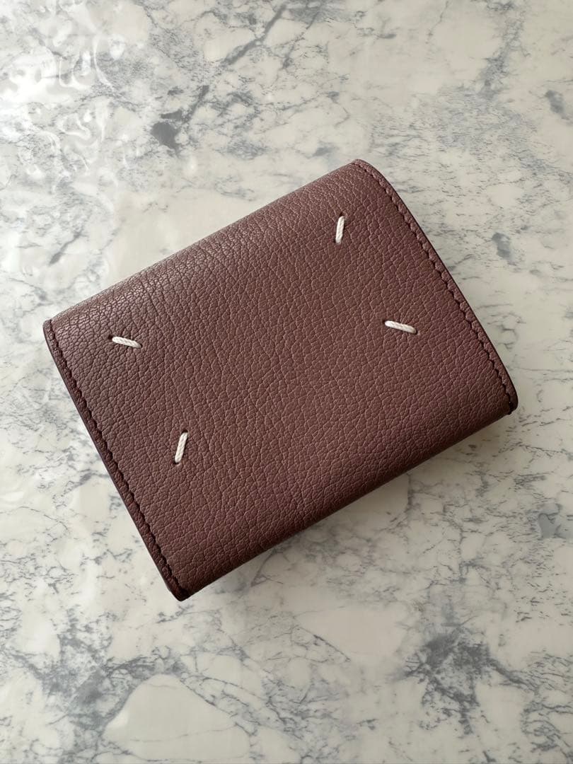 マルジェラ　カードケース　アコーディオン　ピンク