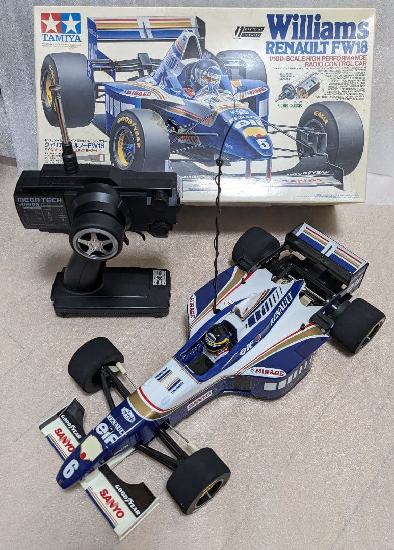 タミヤ Williams RENAULT FW18 ウィリアムズルノーFW18