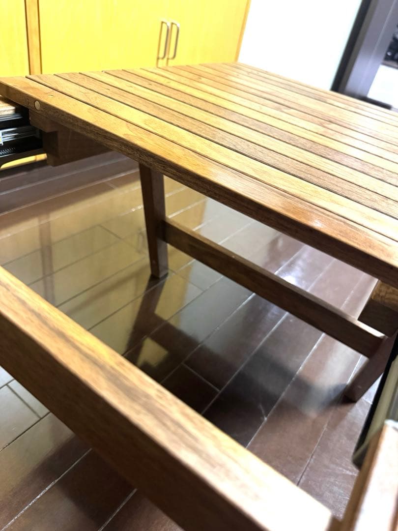 what we want エクステンションテーブル ウォールナット