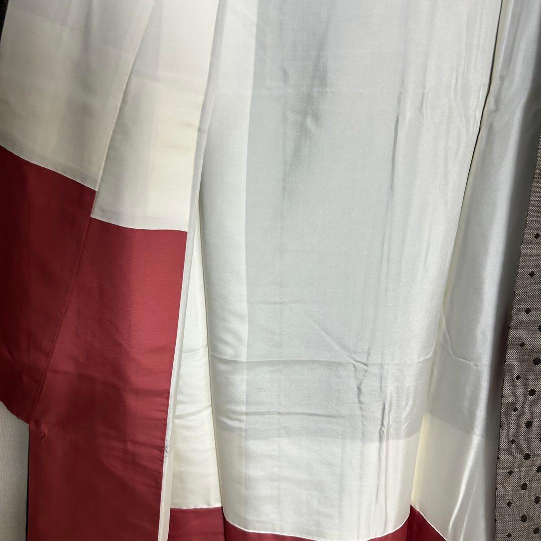 【 値下げ 】 未使用品　オシャレな水玉柄　本場泥大島紬　着物スキ倶楽部４７４