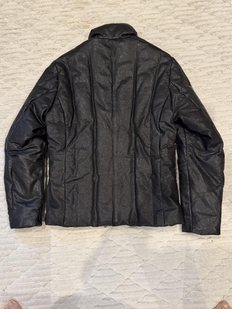 AVIREX ライダースダウン ゴートレザー デュポン社製ライナー 黒 L