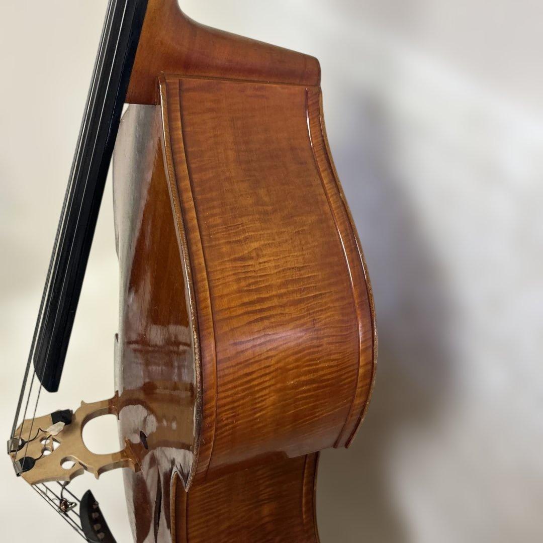 送料込み　SUZUKI　スズキ　コントラバス　No92　4/4　ケース付き
