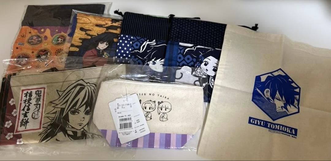 鬼滅の刃 雑貨類 まとめ売り 冨岡義勇 胡蝶しのぶ その他