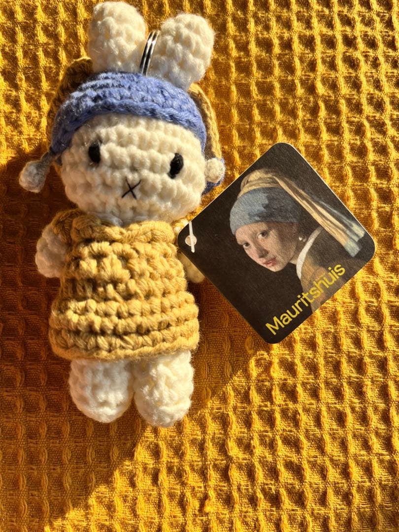 【限定品】ミッフィー オーナメント&キーホルダー　セット　真珠の耳飾りの少女