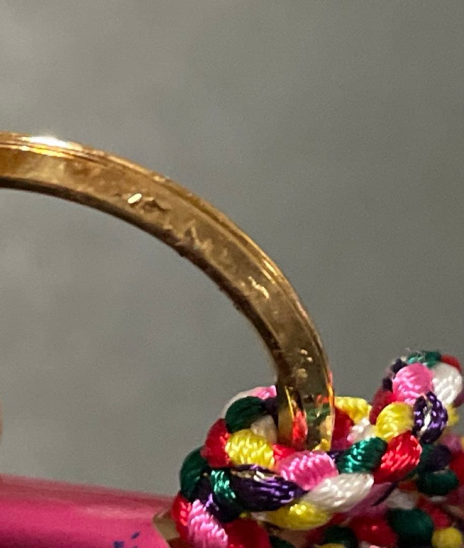 ご当地キティ　鹿児島限定　桜島大根　組み紐キーホルダー　ハローキティ　レア