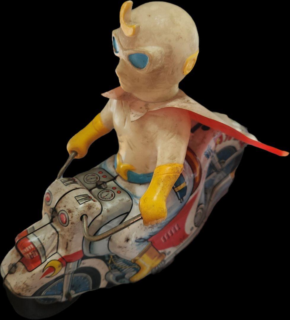 【超貴重】新月光仮面 ブリキ 当時物