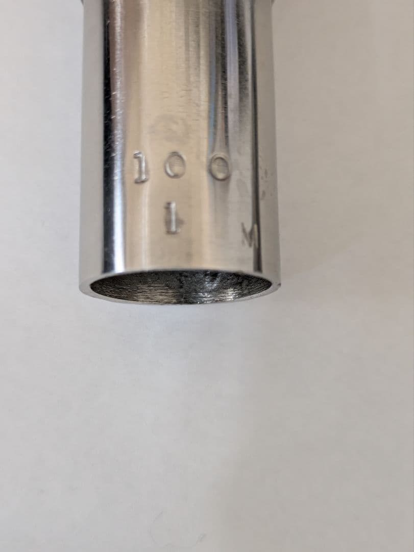 Berg Larsen メタルマウスピース 100/1M オフセット