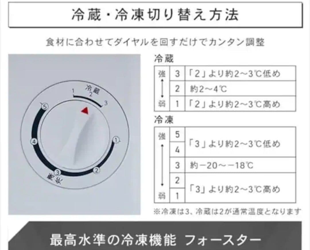 アイリスオーヤマ2024年製31L冷凍庫 冷凍⇔冷蔵切替可 極美品 送料無料