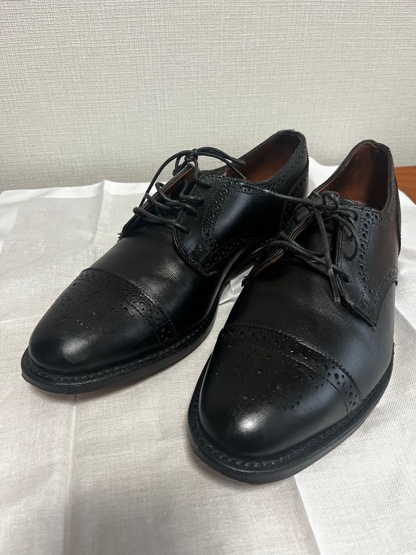 ★★美品★★アレンエドモンズ ウィングチップ ビジネスシューズ 27cm