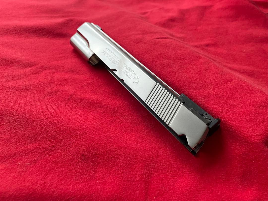 シルバーメッキ ナショナルマッチ コンバットカスタム スライド タイトー MGC