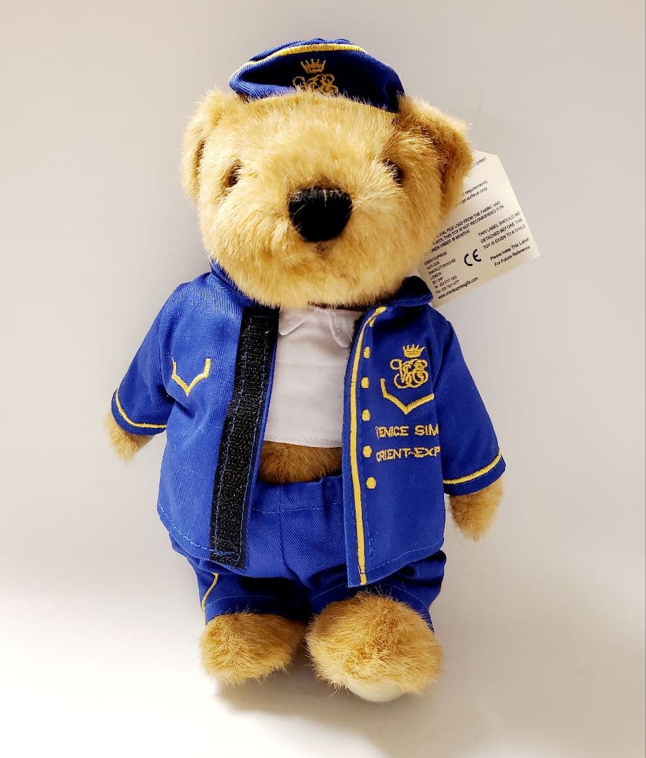 レア　欧州鉄道　オリエント急行　オリジナル　スチュワードベア