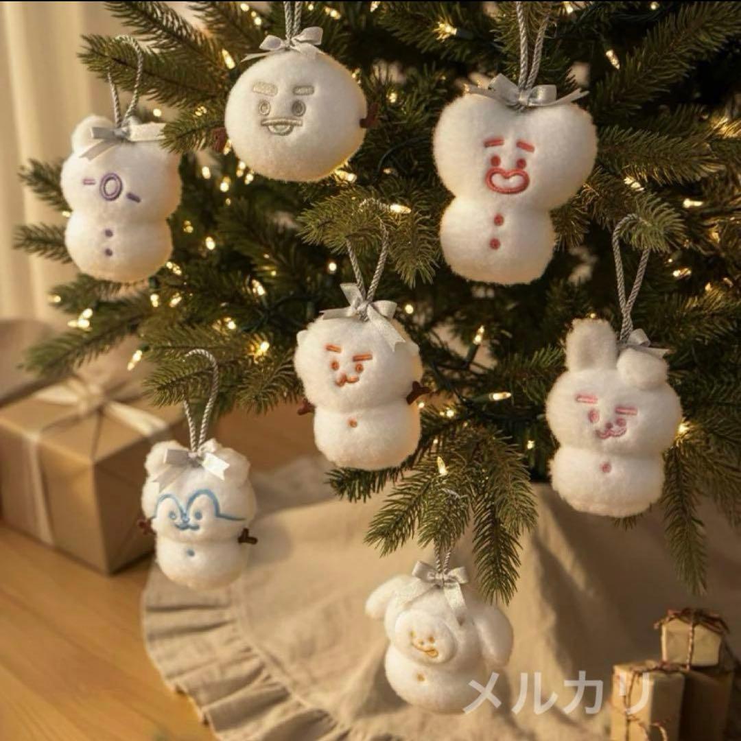 【BT21】雪だるまオーナメントセット（Man）