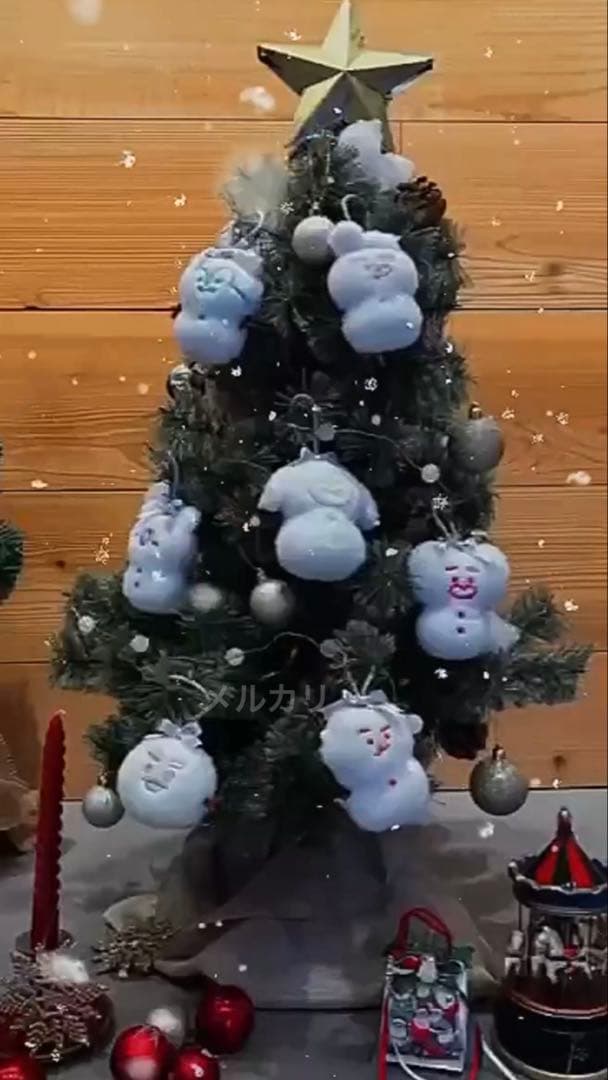 【BT21】雪だるまオーナメントセット（Man）