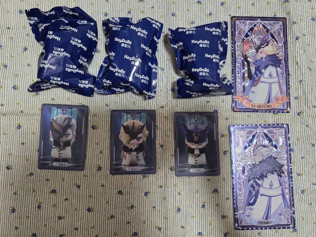 ファデュイ執行官フィギア　シニョーラ、ピエロ、プルチネッラ