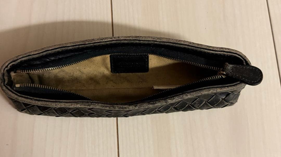 〈正規品〉ボッテガべネタ BOTTEGA VENETA ペンケース　ブラック