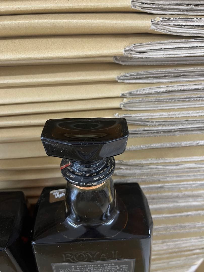 訳ありラベル汚れ、傷有りサントリー 12年 700ml 3本セット