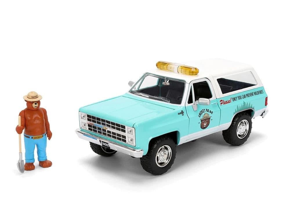 JADA 1980 シボレーブレーザー & スモーキーベアー・フィギア