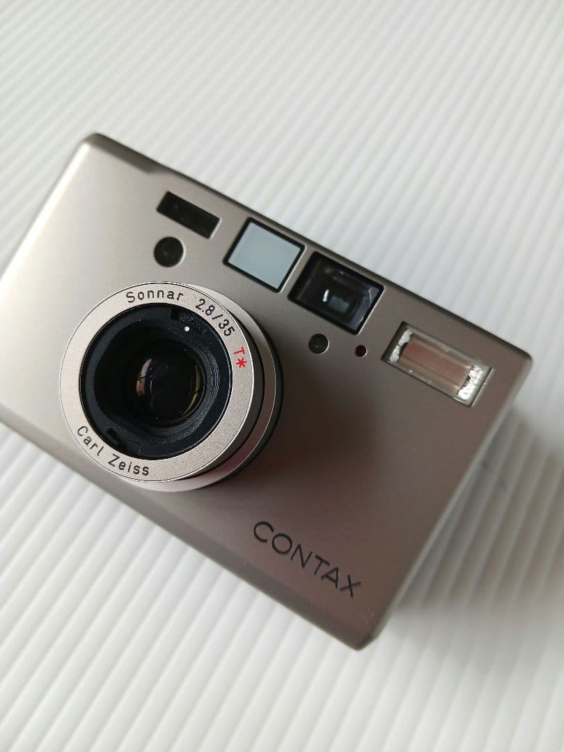 CONTAX T3 シルバー 35mm フィルムカメラ