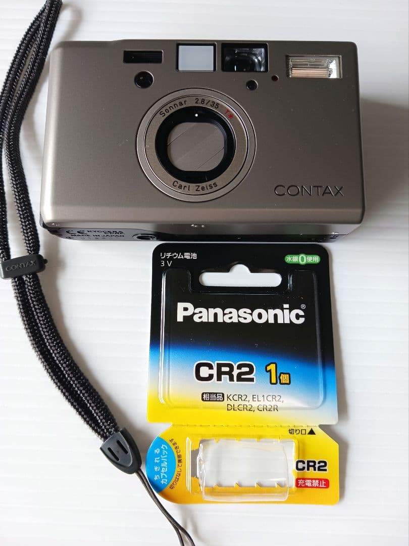CONTAX T3 シルバー 35mm フィルムカメラ