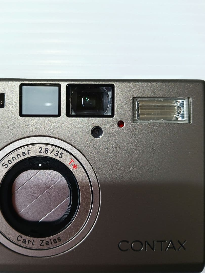 CONTAX T3 シルバー 35mm フィルムカメラ