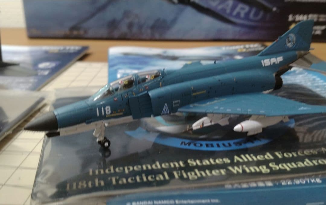 技MIX　エースコンバット　F-15E F-4E 完成品