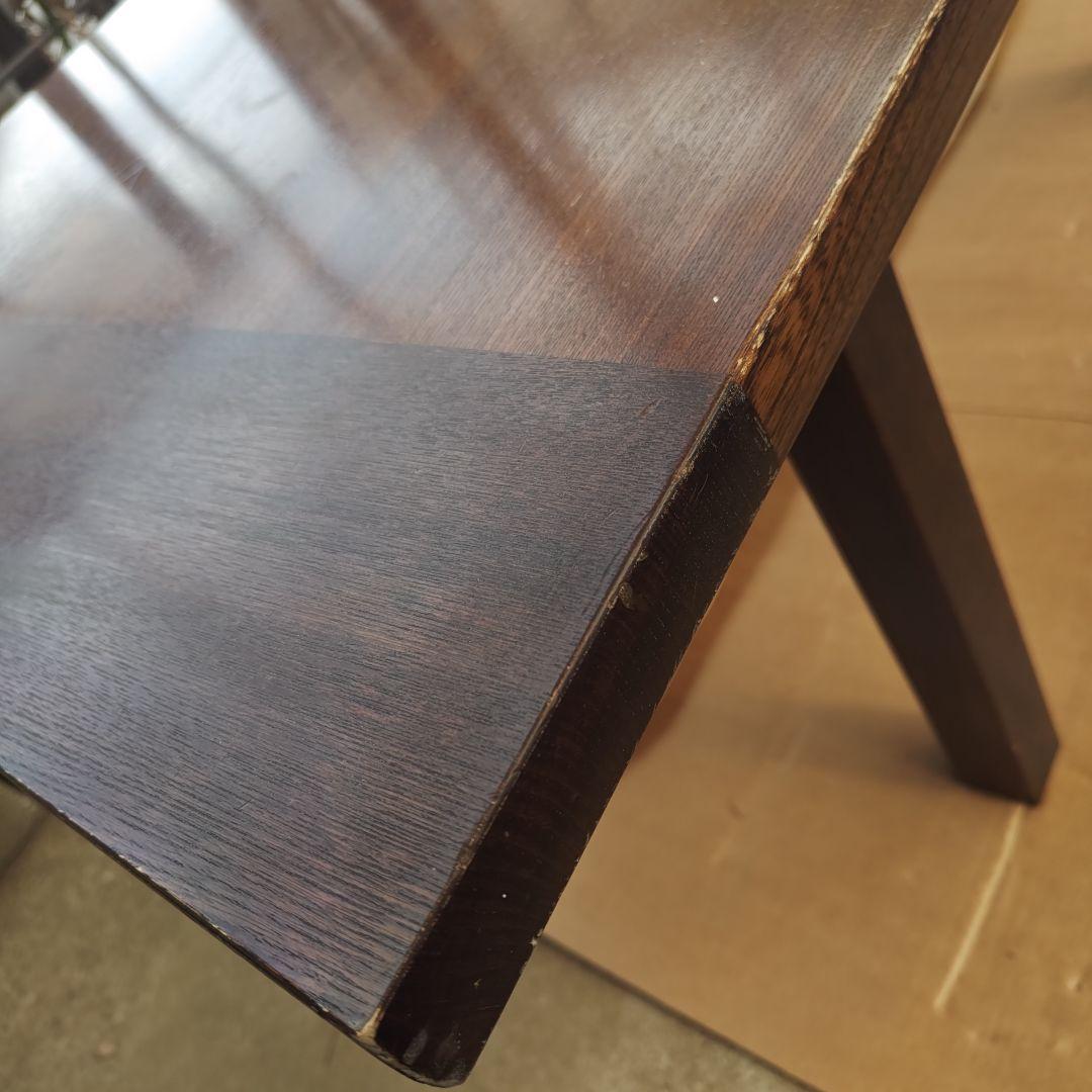 昭和レトロ　カリモク　高級ロー&ハイテーブル　切り替え式　ちゃぶ台　送料込