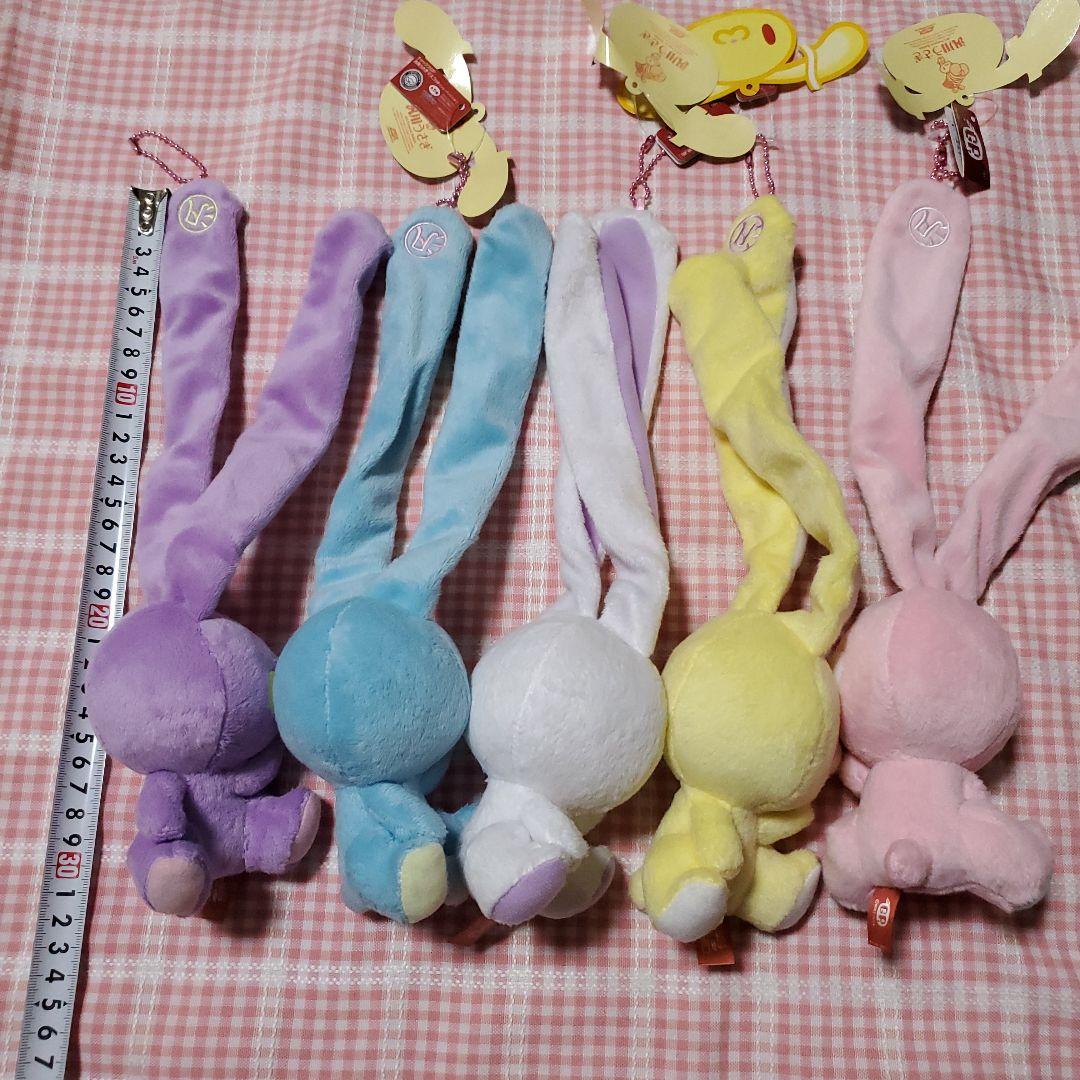 メルカリ☆チャックスGP☆汎用うさぎマスコット(シャーベッティver.)全5種