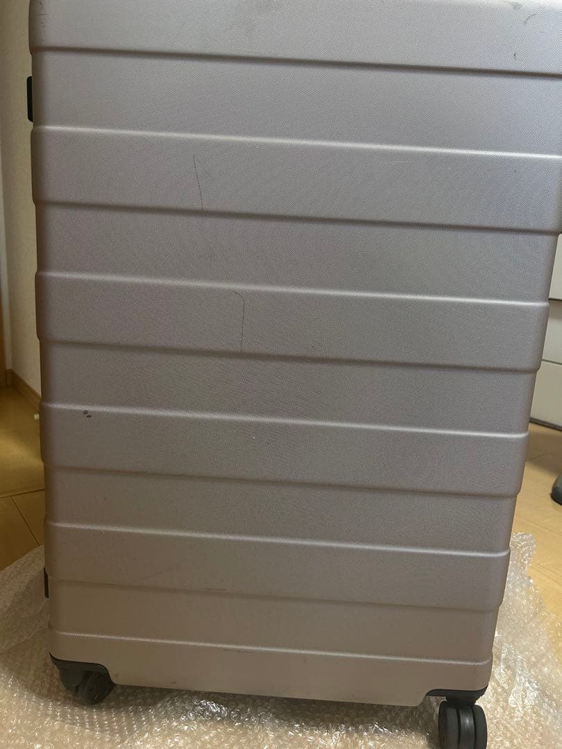 無印　キャリーケース　バーを自由に調節できる　ハードキャリーケース（１０５Ｌ）