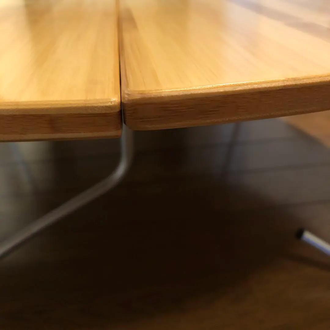 【未使用】スノーピーク  peak ワンアクションちゃぶ台竹 M