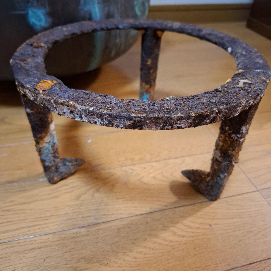 伝統工芸　工芸美術　大火鉢　丸火鉢　銅製火鉢　大型火鉢　 銅製　銅器　古銅