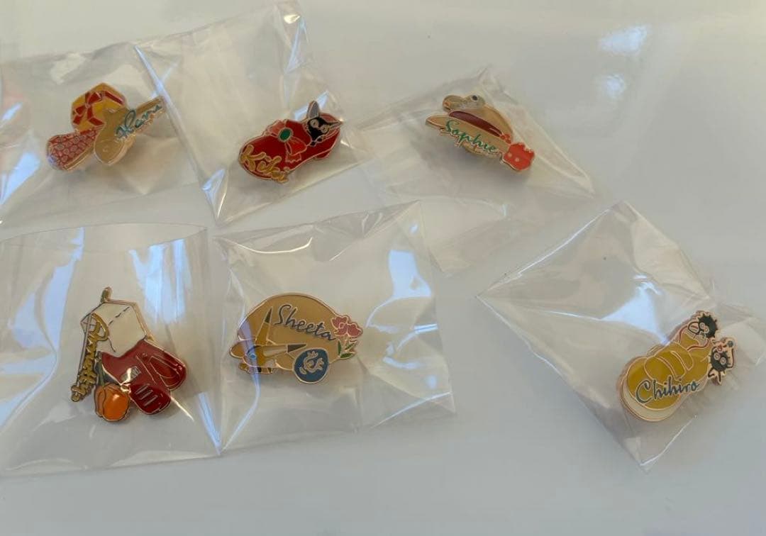 ジブリがいっぱい　ピンズコレクション　私のお気に入り