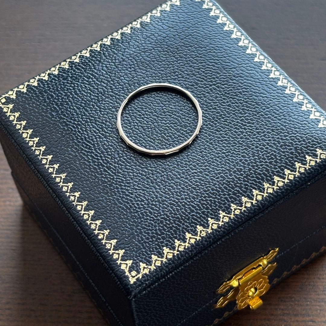 ete K10 シルバーカットリング 16号