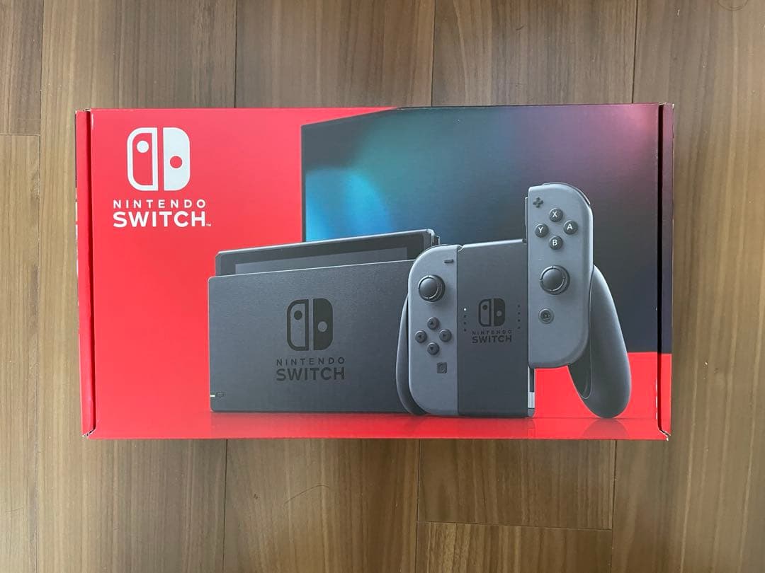 あきゆう Nintendo Switch 本体 Joy-Conグレー