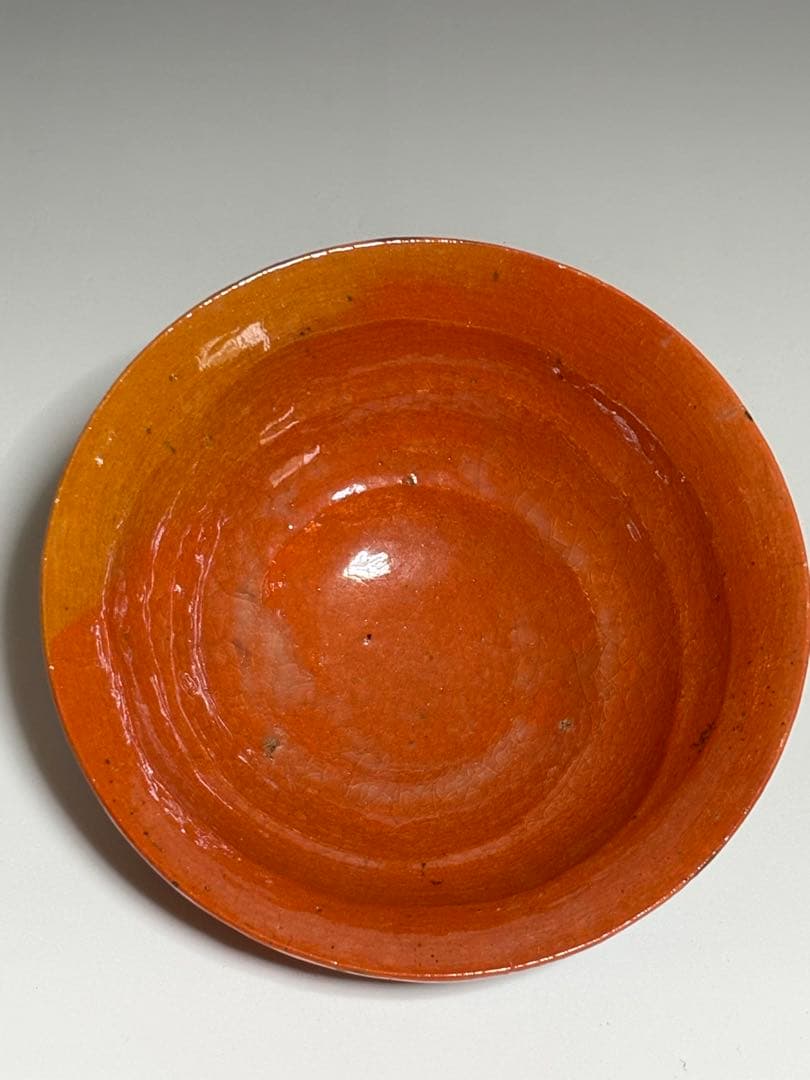 嶋台茶碗　11代楽吉左衛門（慶入）作　弘入識箱