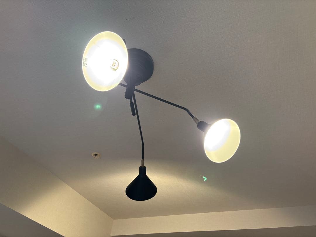 INTERFORM　Ronne (ロネ) 3灯シーリングライト※リモコン付属