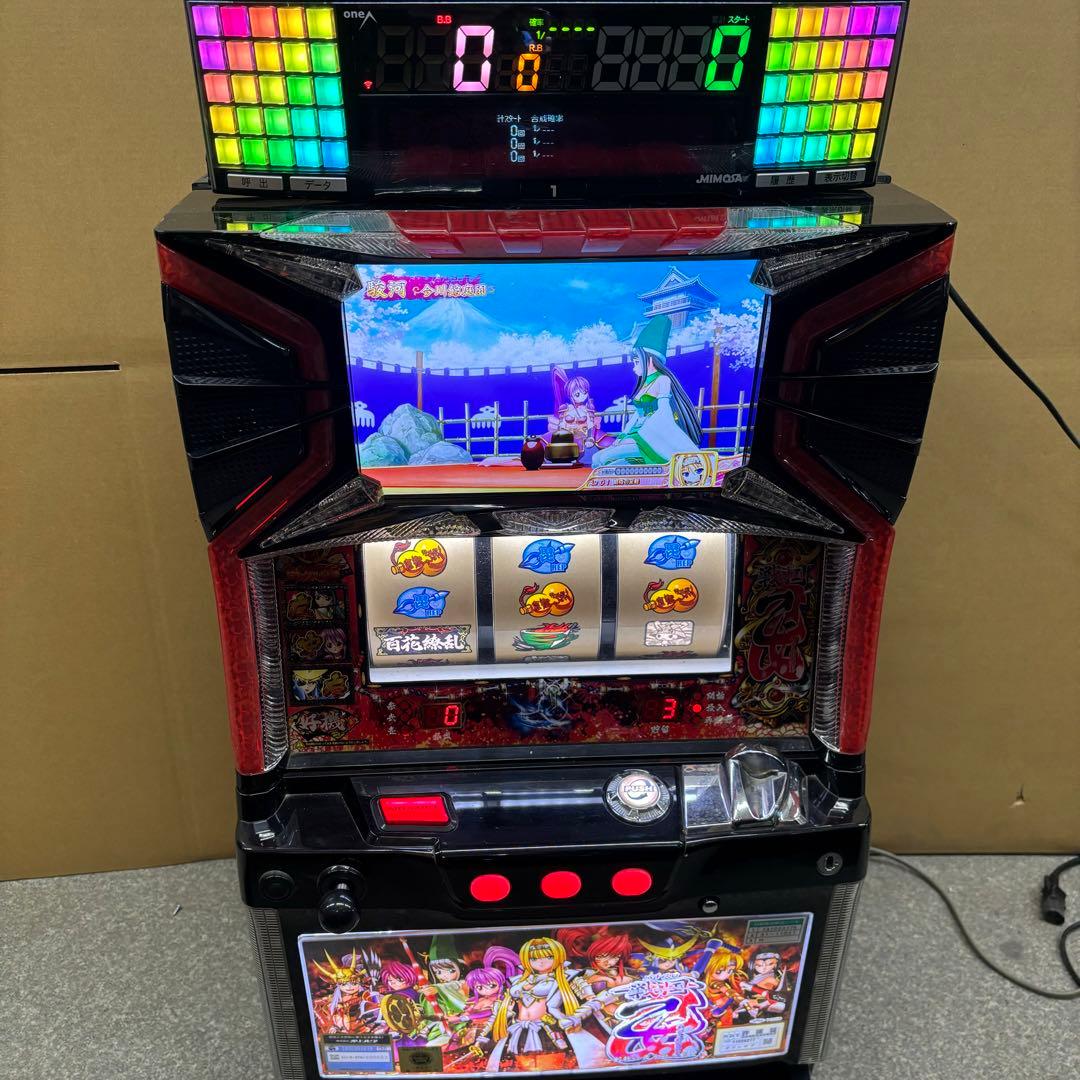 5号機 戦国乙女 剣裁に舞う白き剣聖 実機 家庭用フルセット！