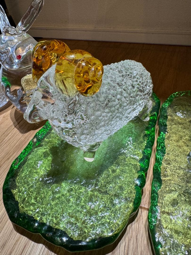 月夜野ガラス　月夜野びーどろパーク　干支セット