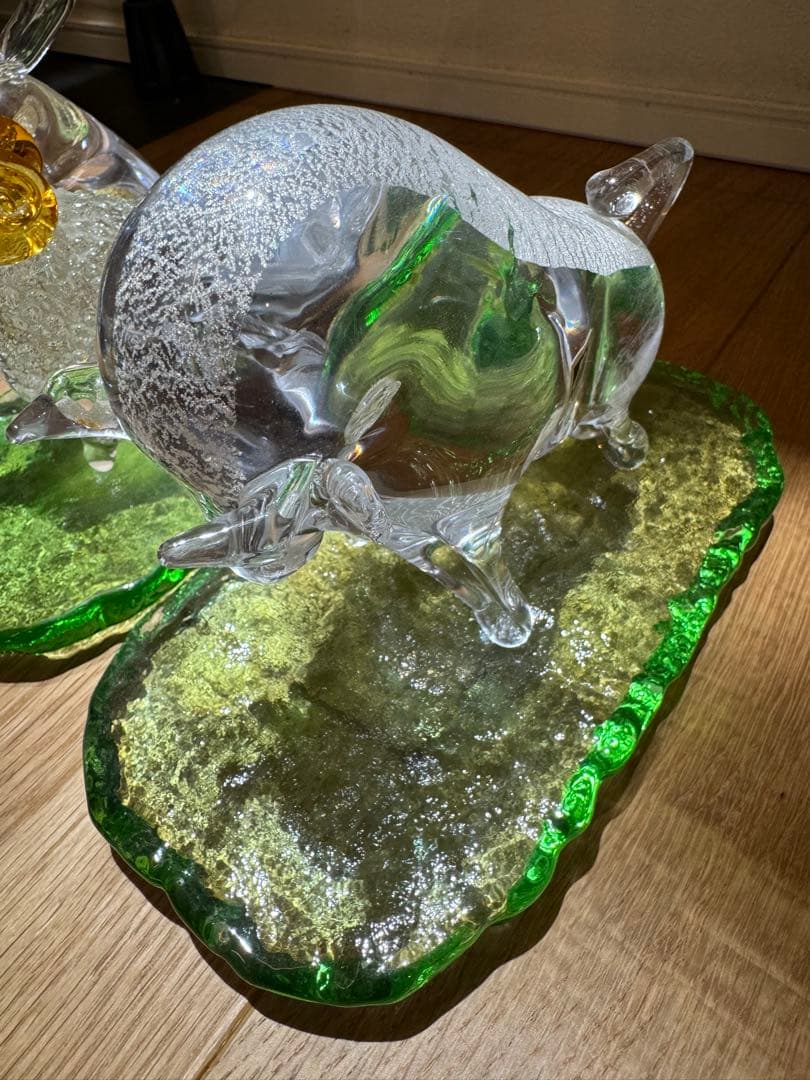 月夜野ガラス　月夜野びーどろパーク　干支セット