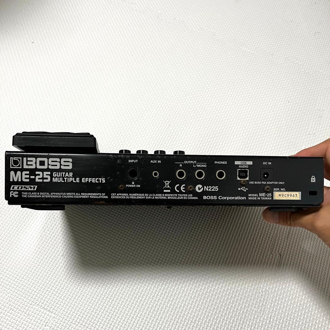 BOSS ME-25 エレキギター用マルチエフェクター　ACアダプター付き