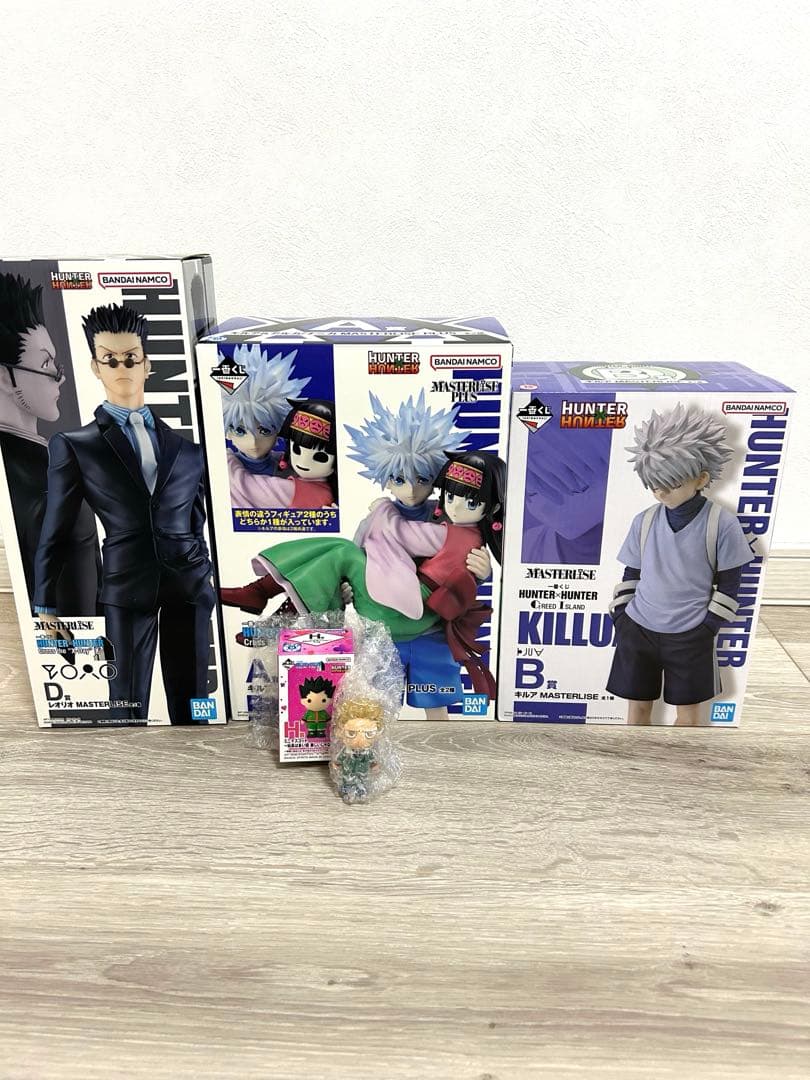 HUNTER×HUNTER 一番くじ　キルア、レオリオ他
