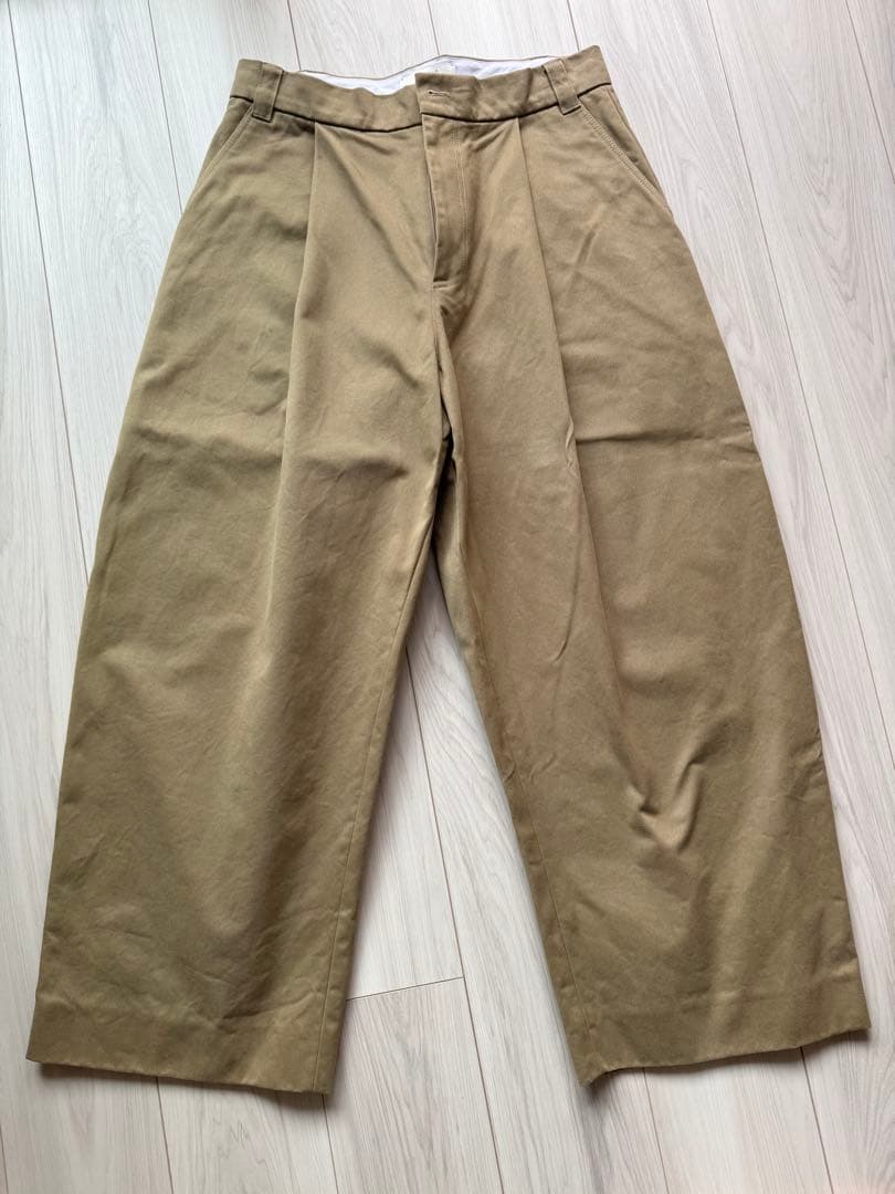 パンツ STUDIO NICHOLSON SORTE TAN M