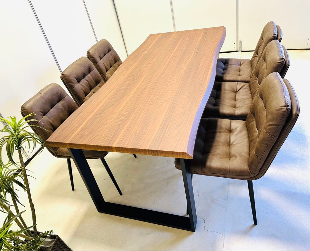 タンスのゲン ダイニングセット 7点セット 6人掛け 幅180cm