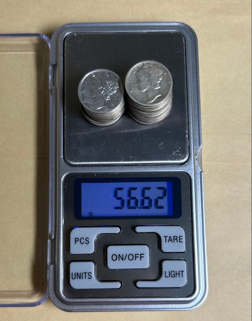 マーキュリーダイム銀貨 23枚セット 品位900 本物保証